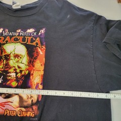 Vtg Impact Merchandising Satanic Rites of Dracula Tshirt Mens XXL Horror 2003