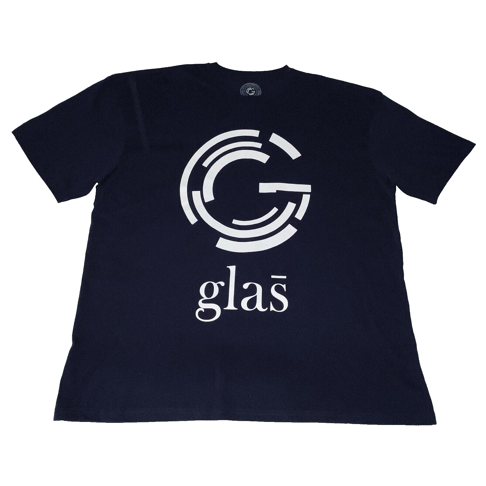 T Shirt XXXL Navy Blue 100% Cotton Glas Vapor Soft Comfy Active Cool Summer a gallery