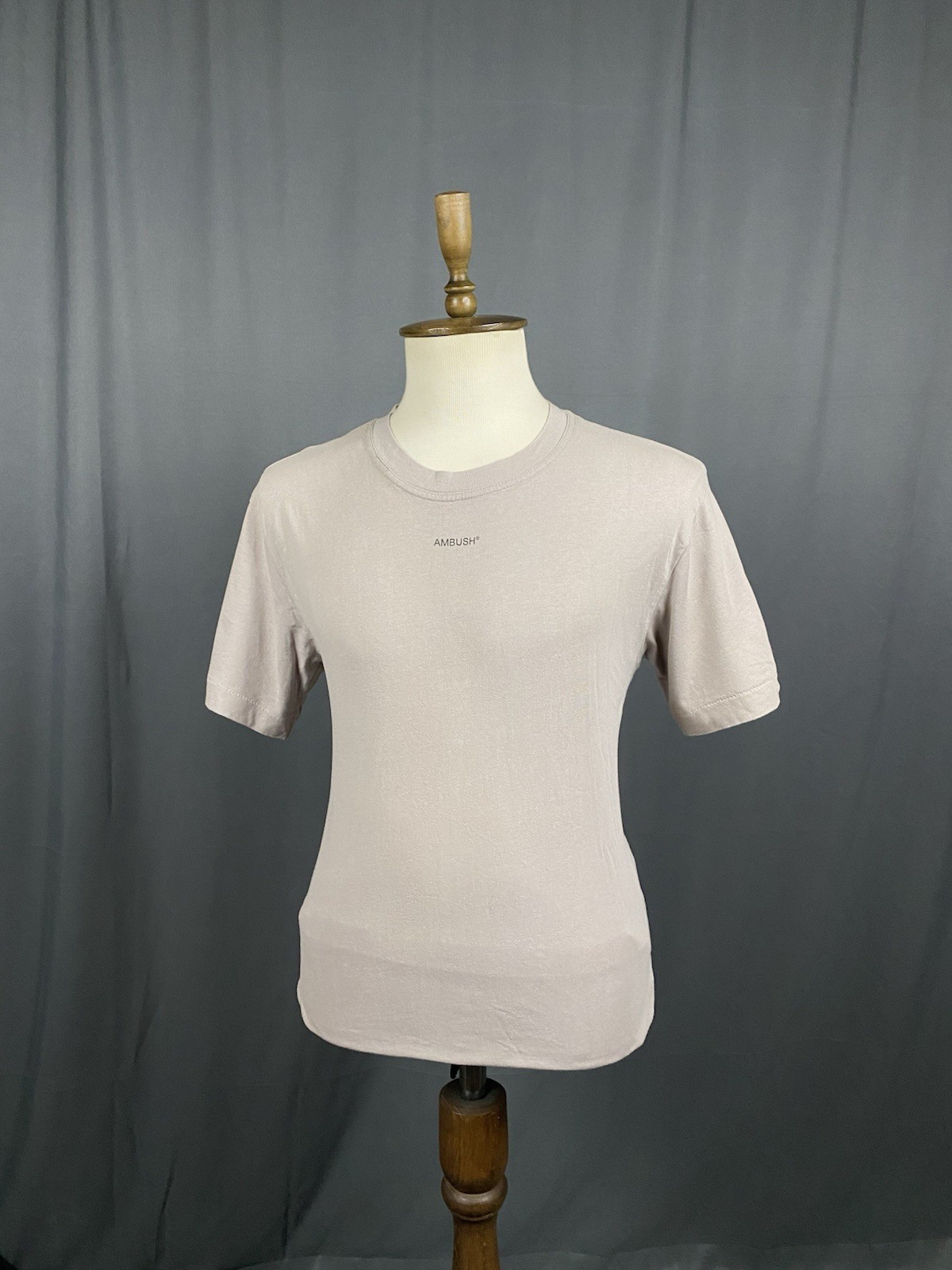 Ambush Big Logo Men's Gray T-Shirt Size 4 gallery
