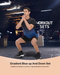 Gym Clothes for Men Workout Shirts Sets Outfits 3 Pack for Running Football A…