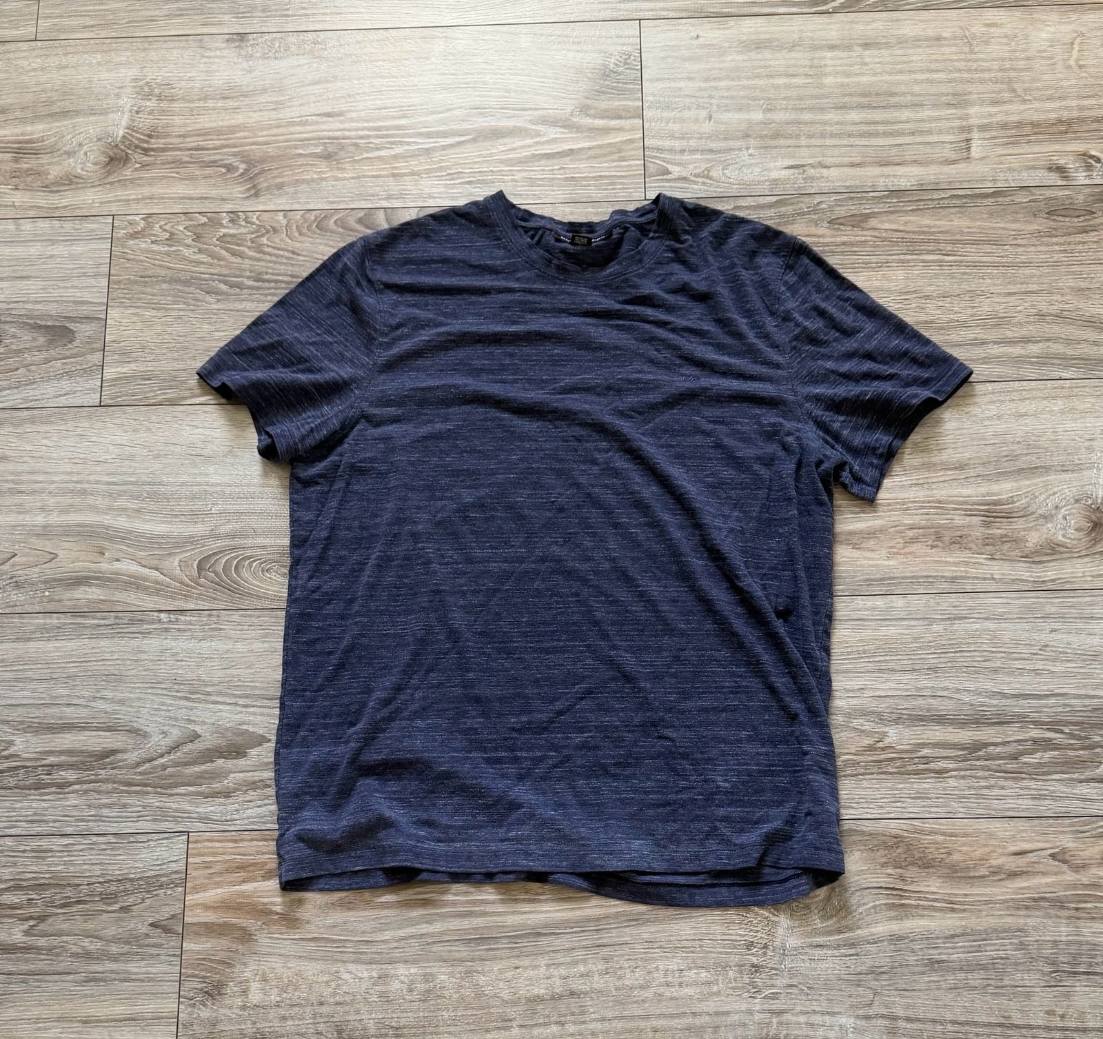 Michael Kors Men's Heathered Space-Dye Crewneck T-Shirt gallery