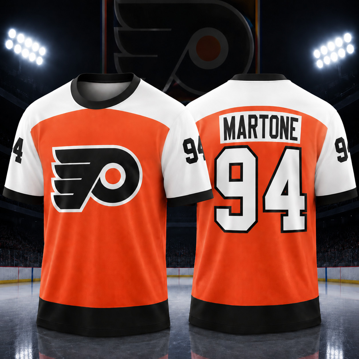 NEW! Porter #94 Martone Philadelphia Team Name & Number Players - All Print gallery
