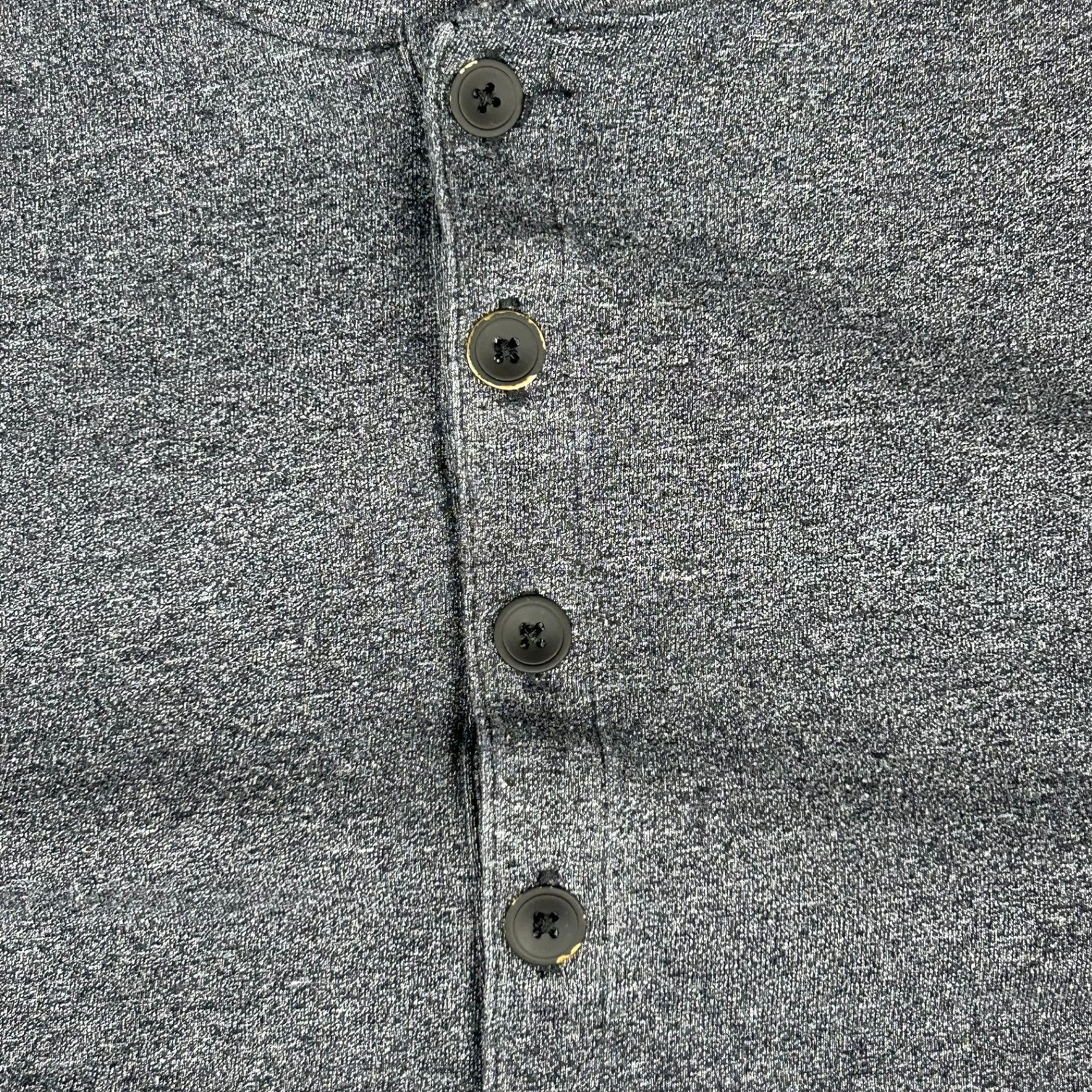 Under Armour Henley Project Rock Blood Sweat Respect Mens Size M Gray 3/4 sleeve gallery