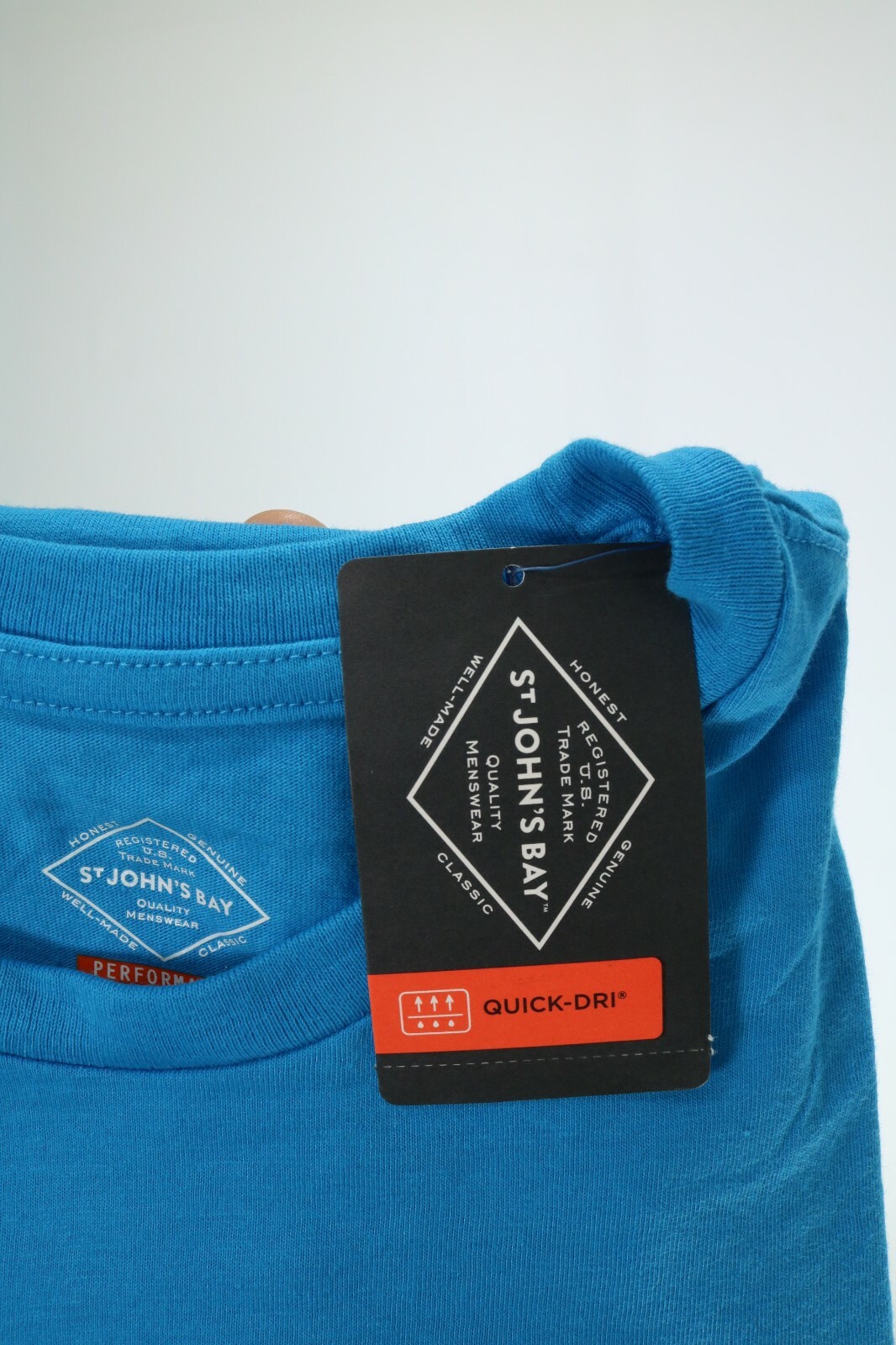 Men’s St Johns Bay Blue Aster Short Sleeve T Shirt NEW! NWT gallery