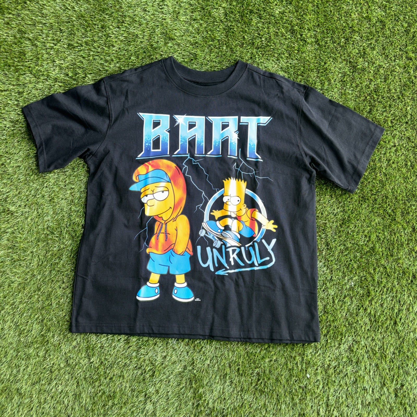 Bart Simpson Shirt Mens Large Black New!! gallery