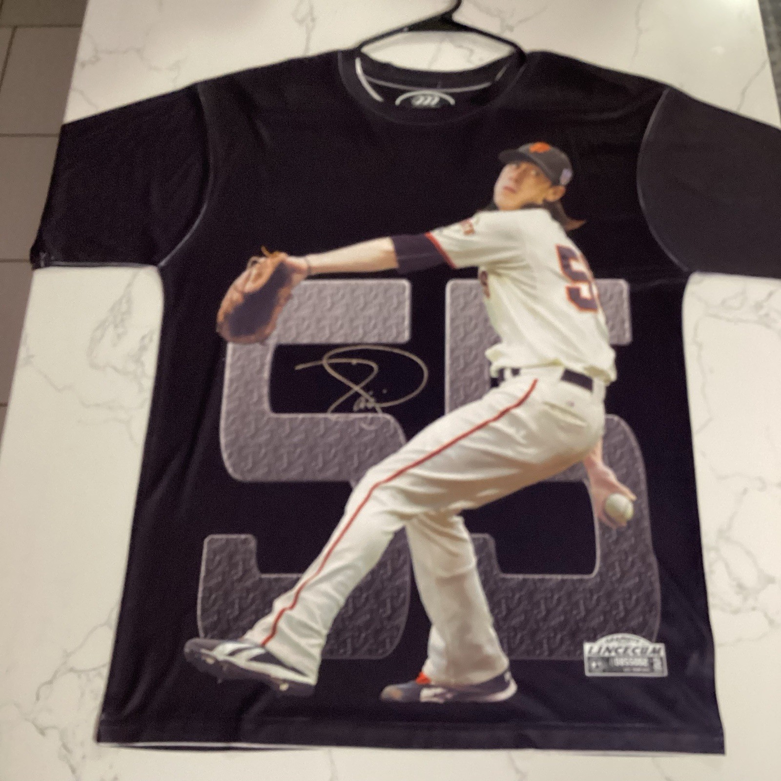 San Francisco Giants Tim Lincecum Photo Shirt | M Three60 Gear Graphite Series gallery