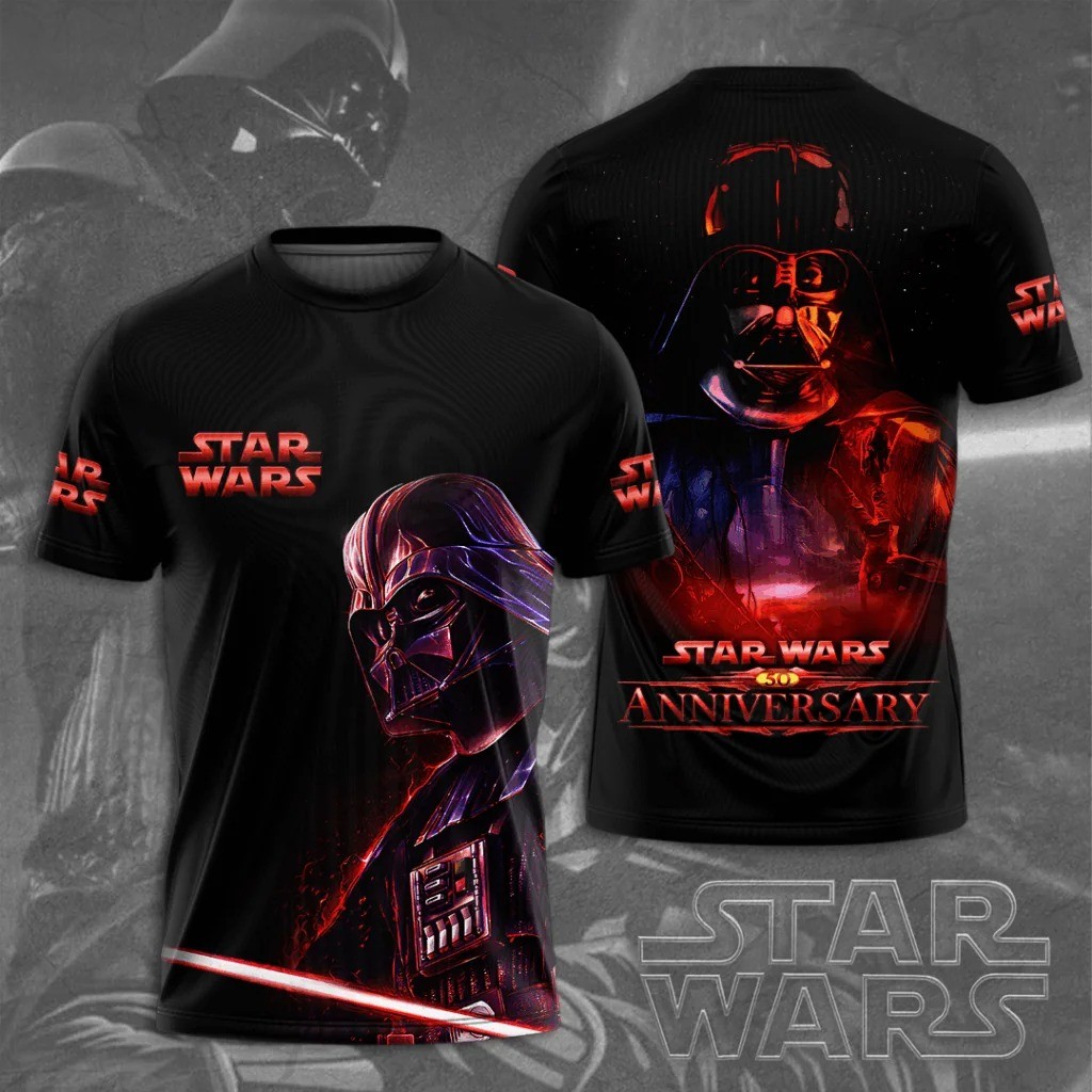 Star Wars 50th Anniversary Darth Vader T-shrit Size XS-6XL gallery