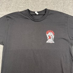 Dixxon Flannel Co Shirt Mens Medium Black Tee Forged In Battle Warrior Work Wear
