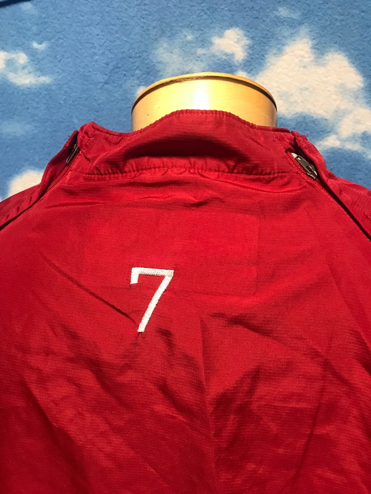 St Louis Cardinals Jacket pullover Majestic red XL Bayner sweatshirt 1/4 zip C26 gallery