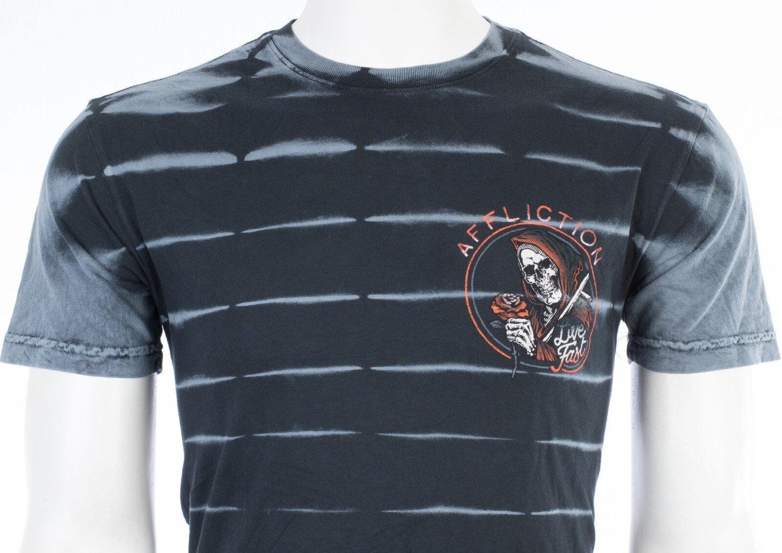$58 AFFLICTION American Customs HELL RIDER Short Sleeve Slim Fit T-shirt NWT gallery