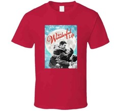 It’s A Wonderful Life Tee Classic Holiday Movie T Shirt