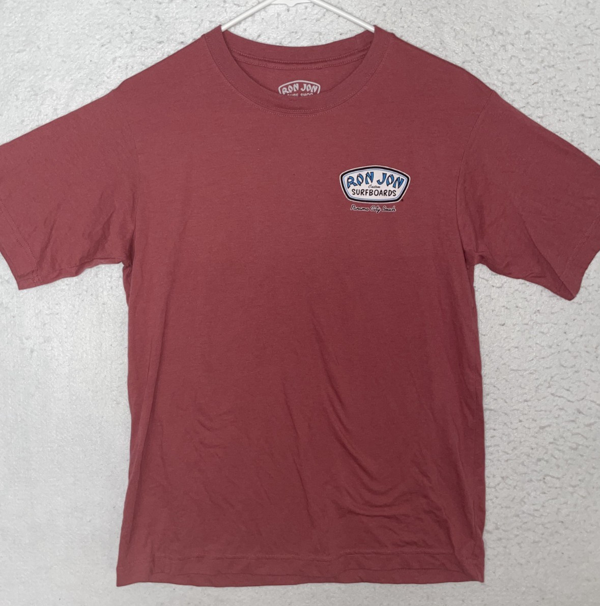 Ron Jon Surf Shop T-Shirt Panama City Beach Surfing Women's M pink logo gallery