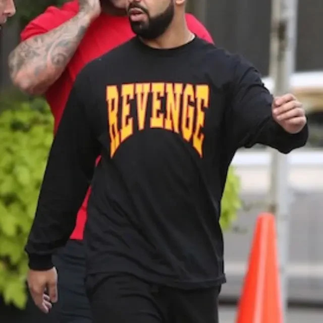 Drake Revenge Summer Sixteen Long Sleeve T Shirt Men's Large Black OVO Iceman gallery