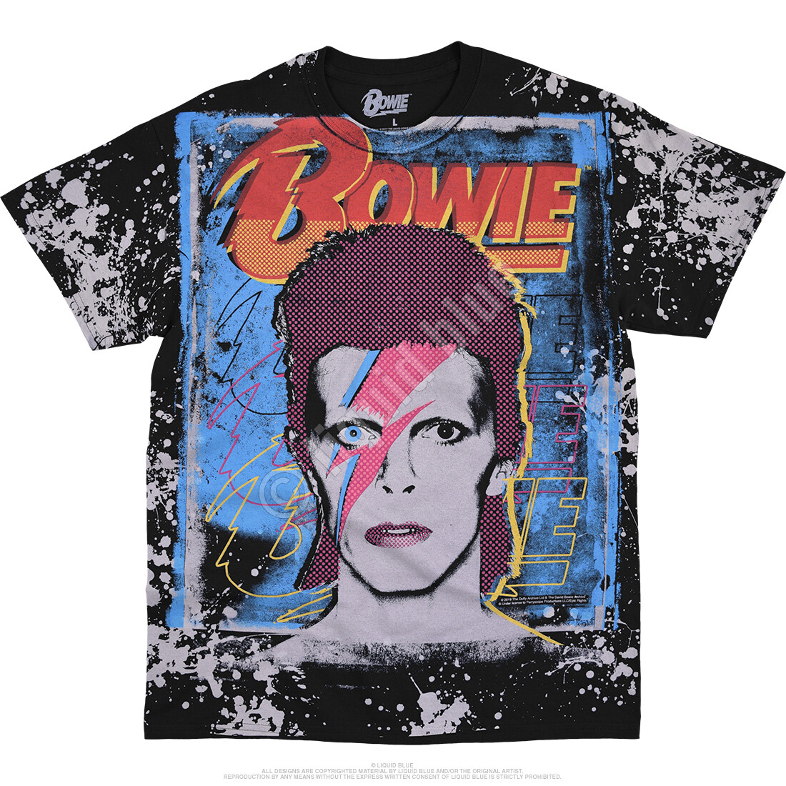 DAVID BOWIE-ZIGGY-HAVOK BLACK T-SHIRT S-M-L-XL-XXL,3X-4X,5X,6X Stardust,Spiders gallery
