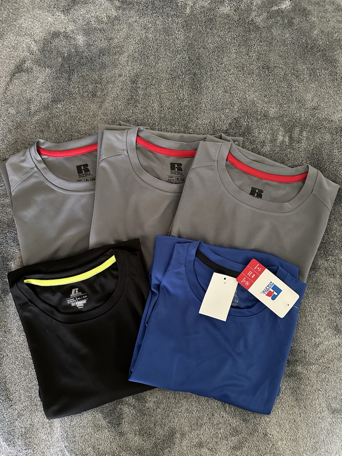 Russel Athletic Mens Dri-Power Short Sleeve Performance T-Shirt -Various Sizes- gallery
