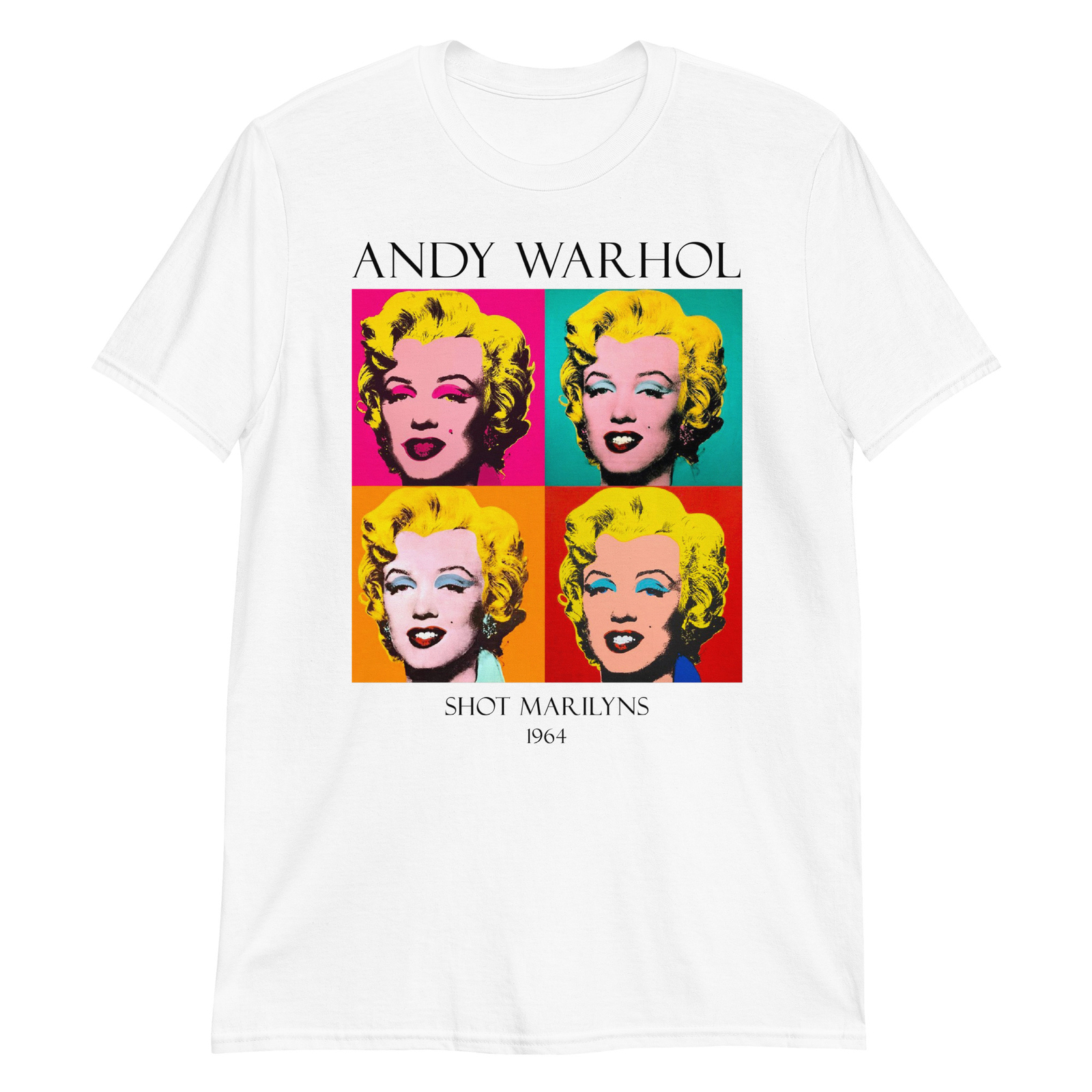 Andy Warhol Merlin Shots Shirt, Pop Art Clothing, Art Lovers Gift gallery