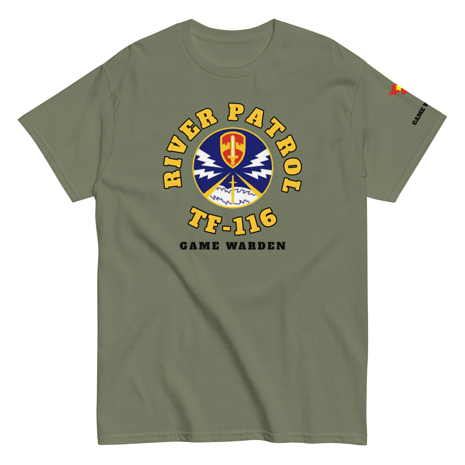 Ghosts of the Battlefield "TF-116" Brown Water Navy Shirt gallery