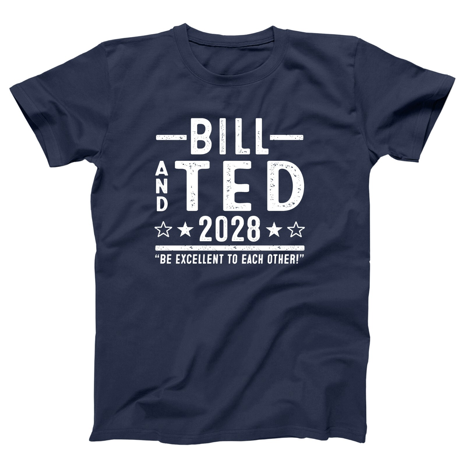 Bill and Ted 2028 Election - funny comedy movie Xs-5x Unisex Soft Tshirt gallery
