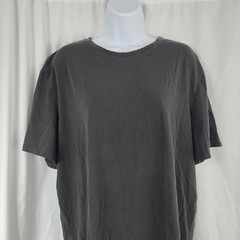 APT.9 Shirt Mens 2XLT Gray Premier Flex Tagless Stretch Crewneck Basic Tee Top