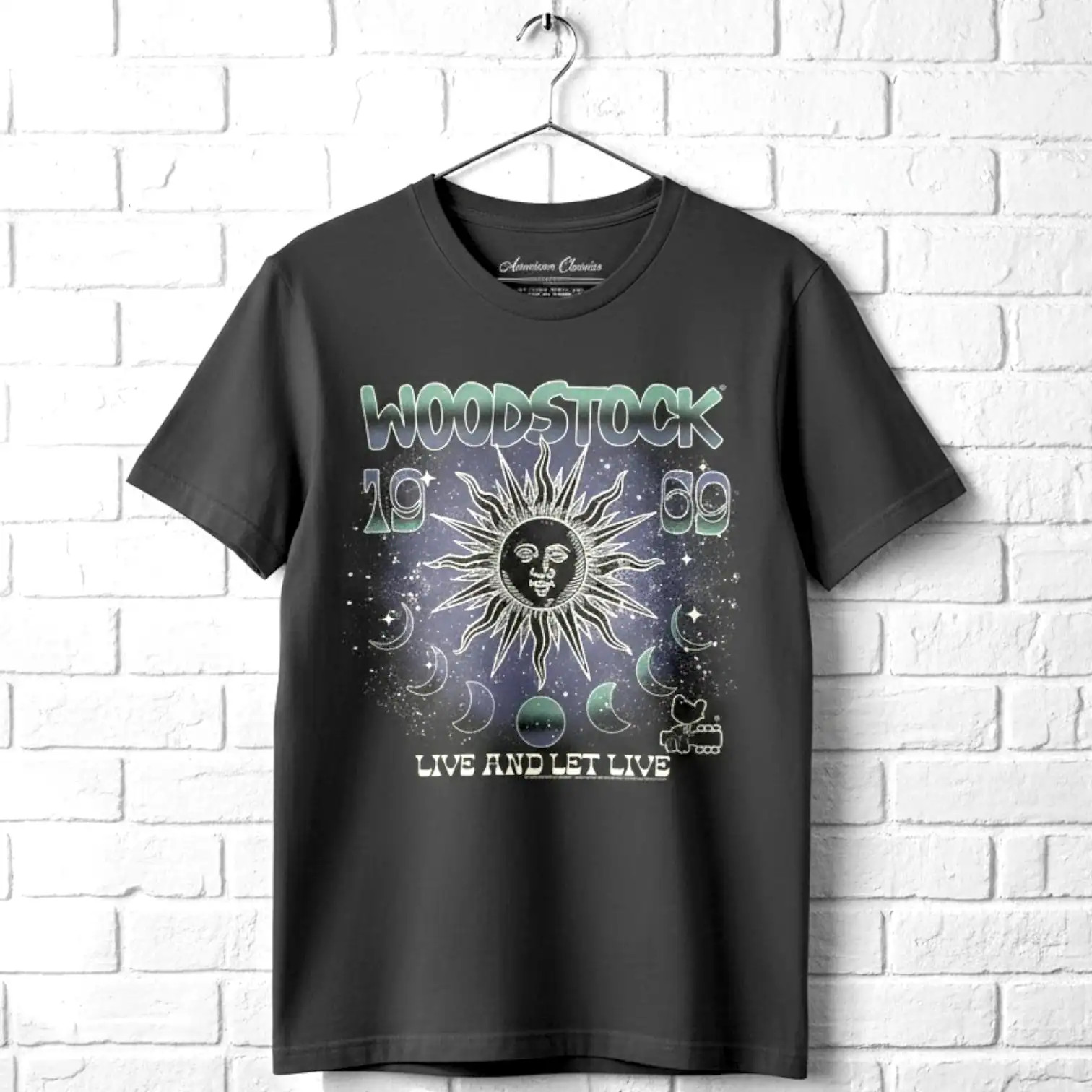 Woodstock Sun and Moon Phase Men’s T-Shirt