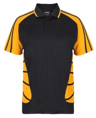 Podium Arachnid Polo with Cool Moisture Wicking Fabric Raglan Sleeve Quick Dry