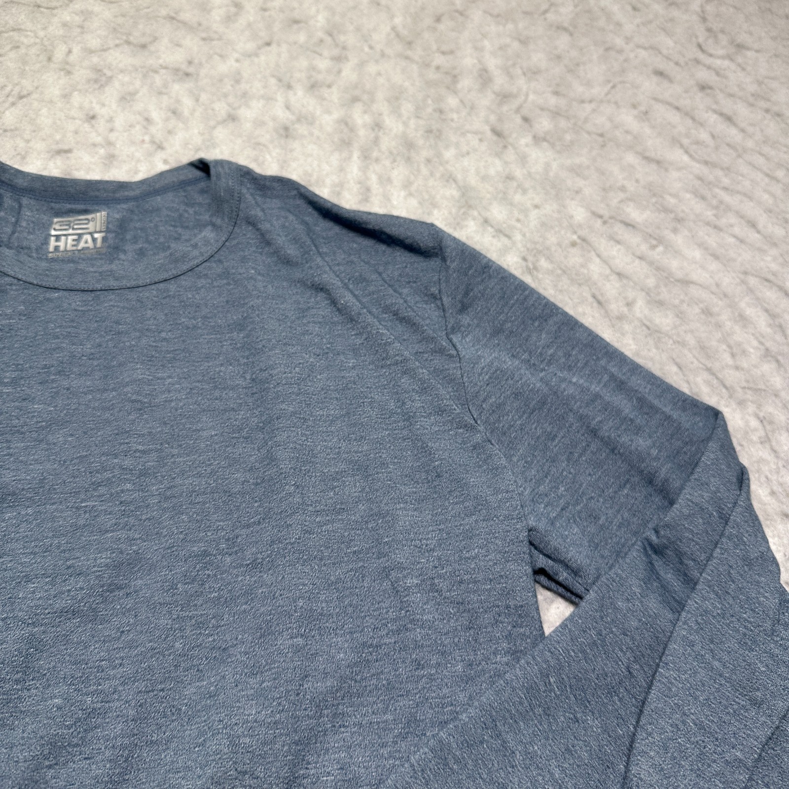 32 Degrees Thermal Shirt Gray Lightweight Crew Neck Mens Size Medium M gallery