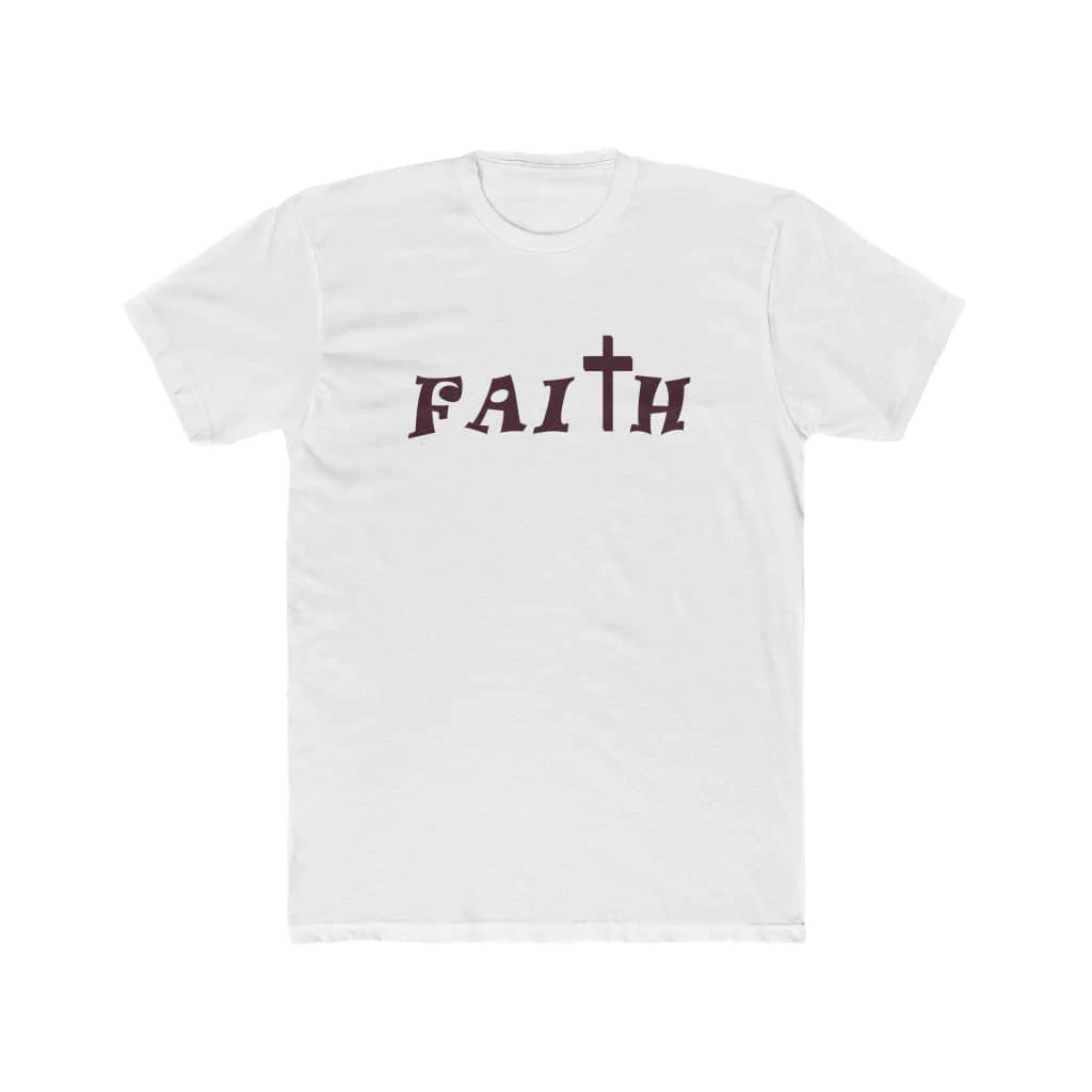 Next Level 3600 Soft Cotton Crew Tee "Faith" gallery