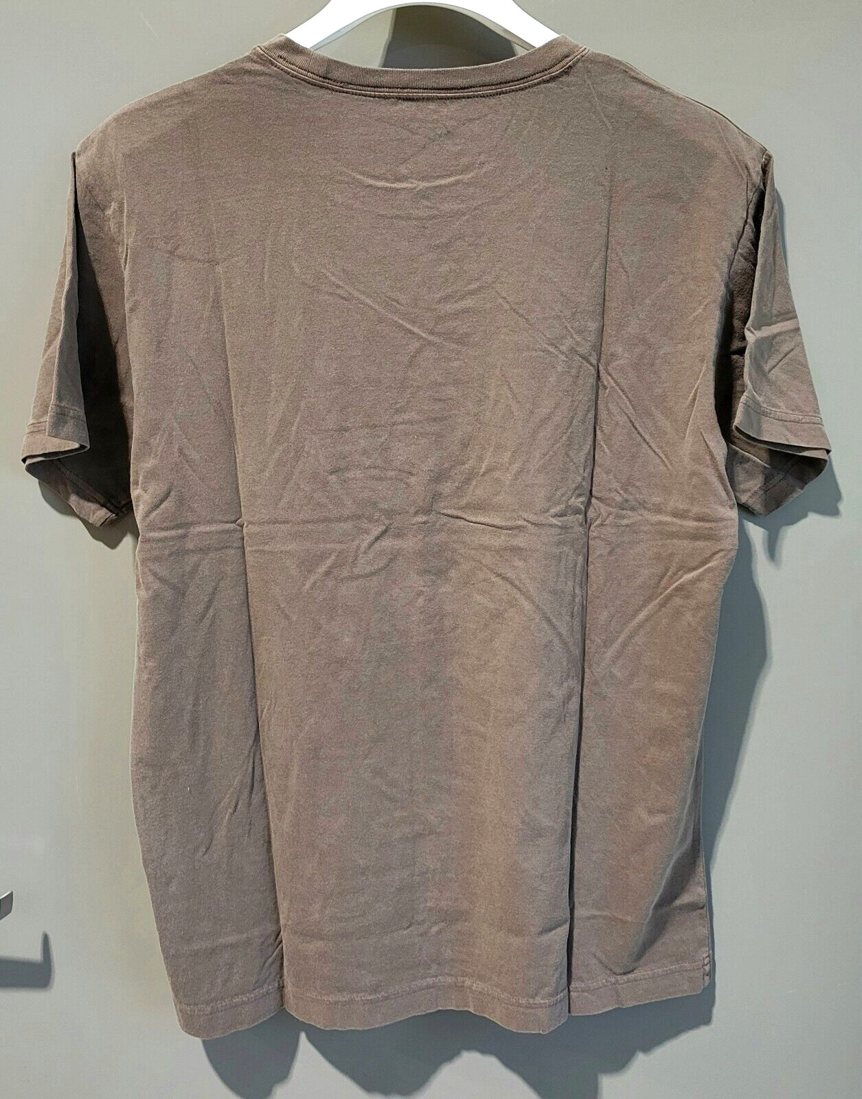 Original Use Manchester Brown SS Crewneck Cotton T-Shirt -- Size Medium 38/40 gallery