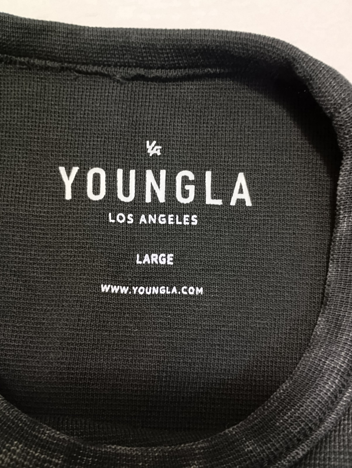 Youngla Los Angeles Size L Black T Shirt MensPrinted t shirt gallery