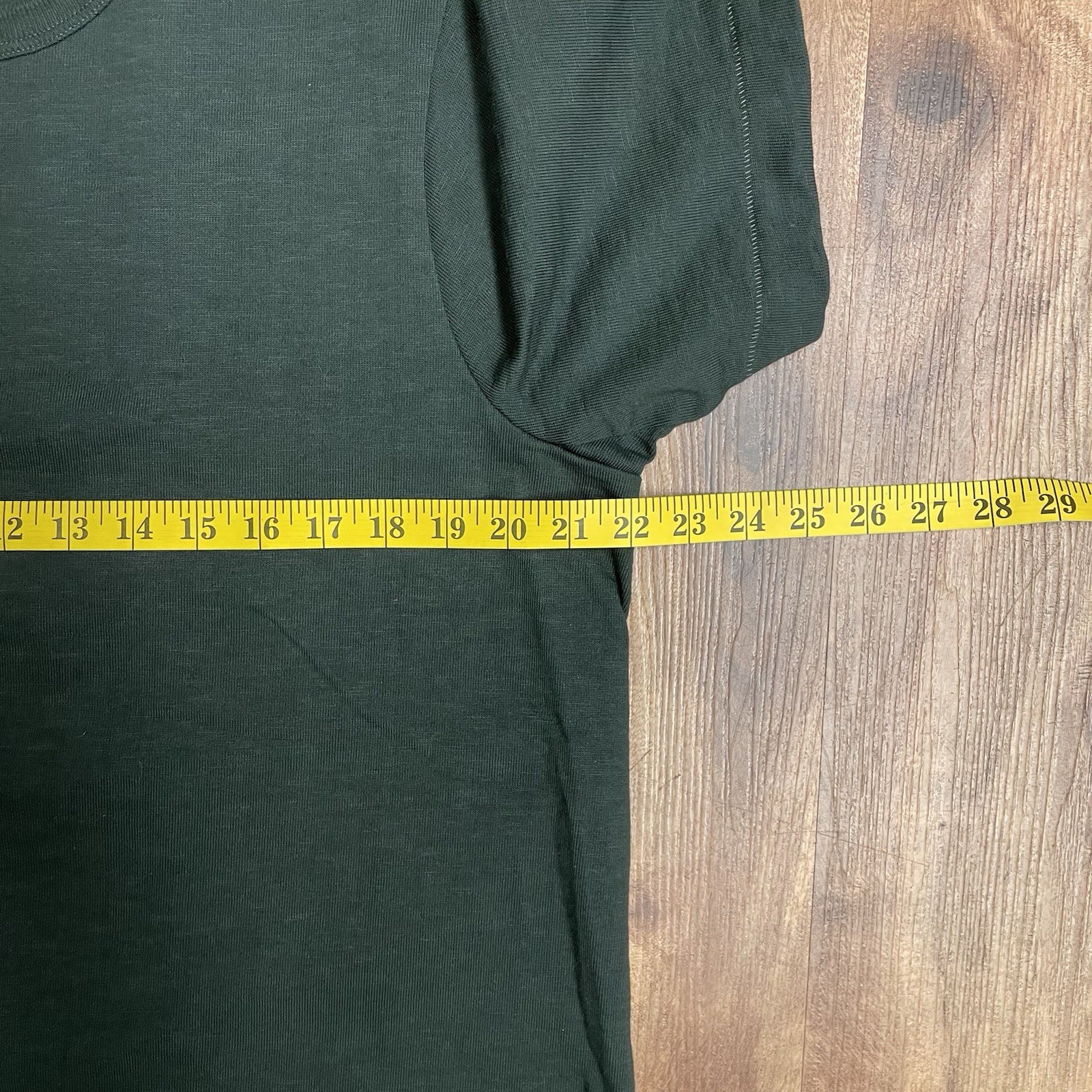 Merz B Schwanen T-Shirt Green Loopwheeled Germany Cotton Men’s 7/XL gallery