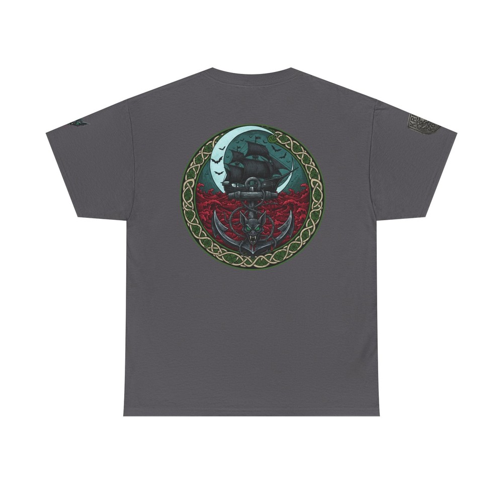 KREEP KORP Vampire Ship Anchor Sailor T-Shirt | Norse Knotwork