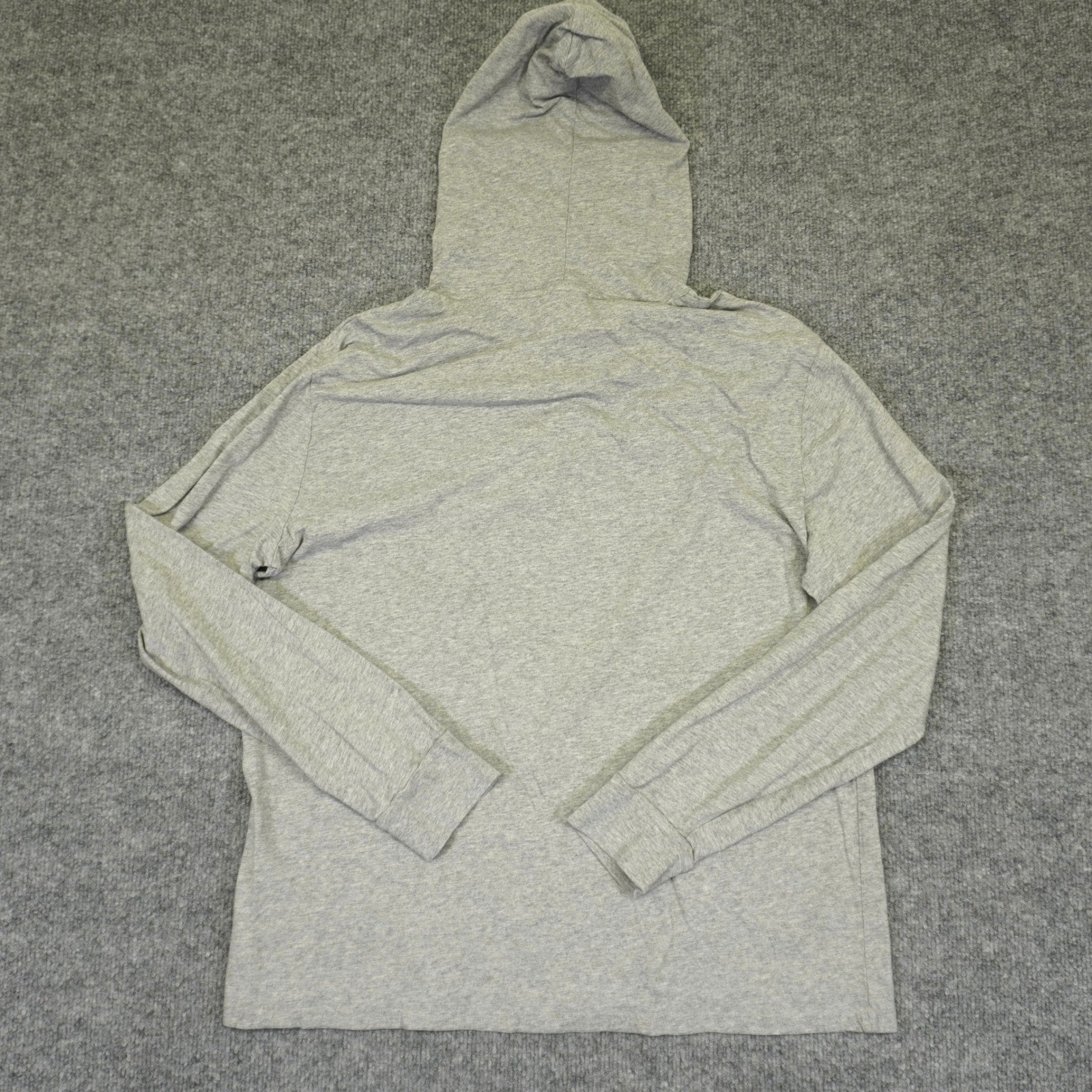 Polo Ralph Lauren Hoodie Mens Large Gray Lightweight T-Shirt Pony Preppy Shirt gallery
