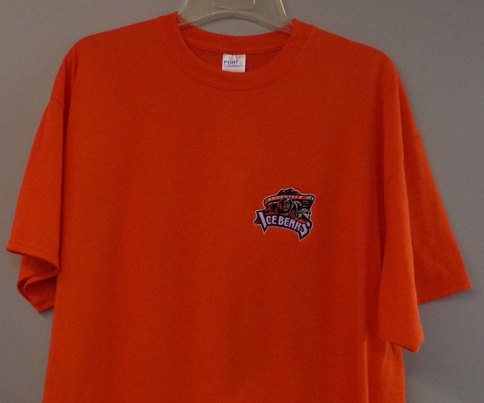 Knoxville Ice Bears SPHL Hockey Embroidered Adult T-Shirt S-6XL, LT-4XLT New gallery