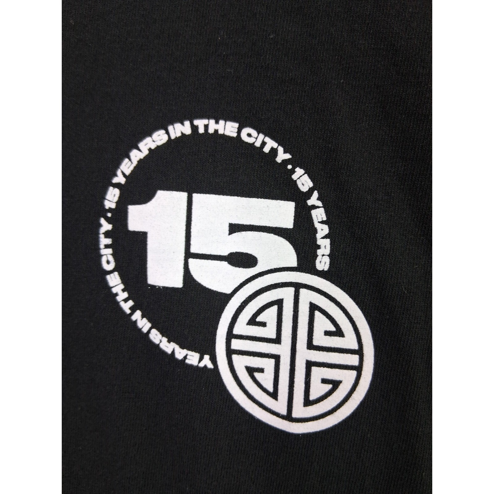 Empire T Shirt 15 Years In The City Graphic Size M Black Golden Gate Bridge SF gallery