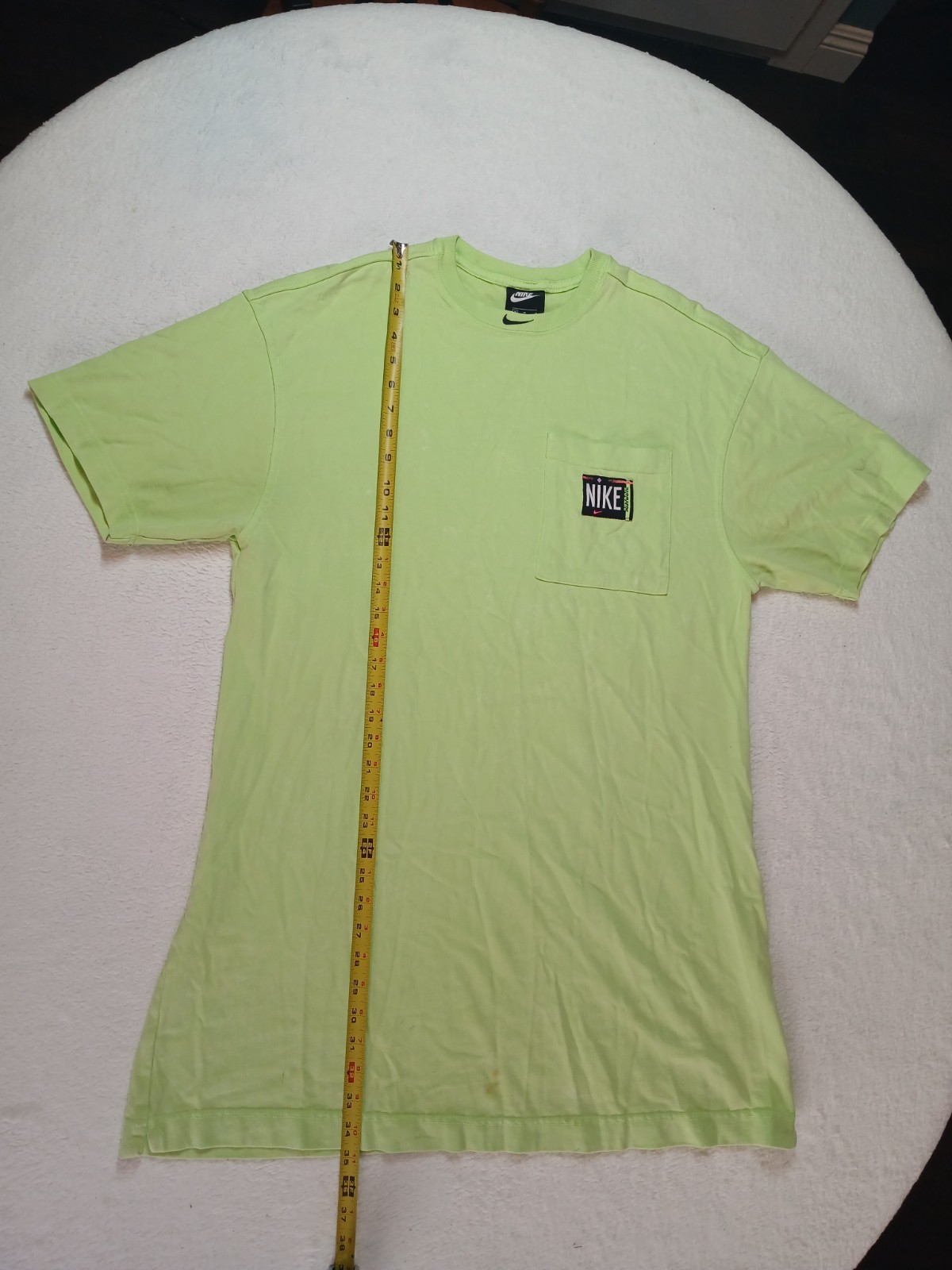 Vintage Nike Just Do It T-Shirt Size Medium Green 80s 90s (See Measurement Pics) gallery
