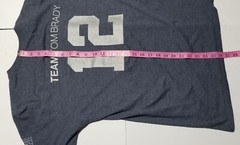  Retired Team Tom Brady #12 Best Buddies Short Sleeve T-Shirt Size: L Large