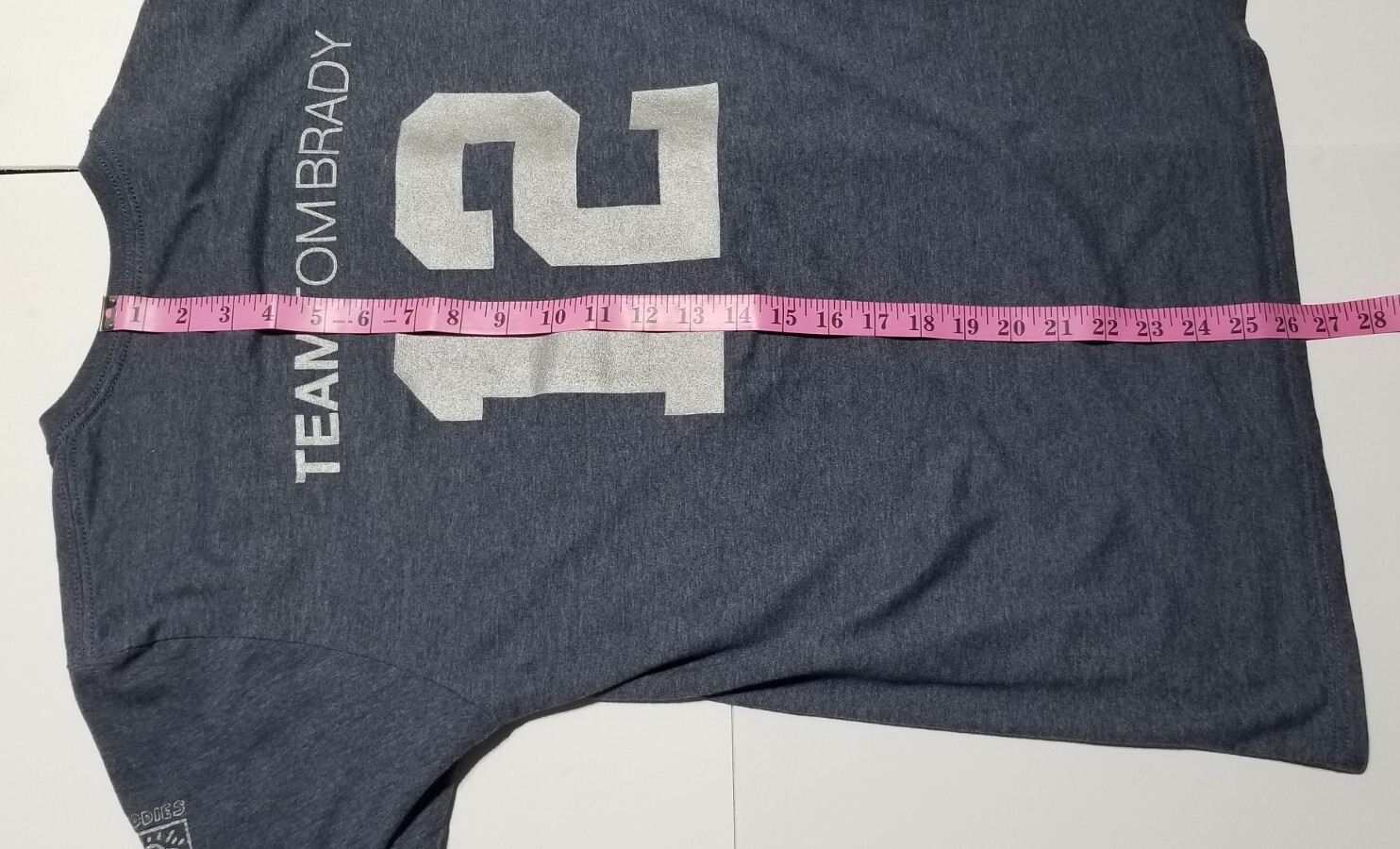  Retired Team Tom Brady #12 Best Buddies Short Sleeve T-Shirt Size: L Large gallery