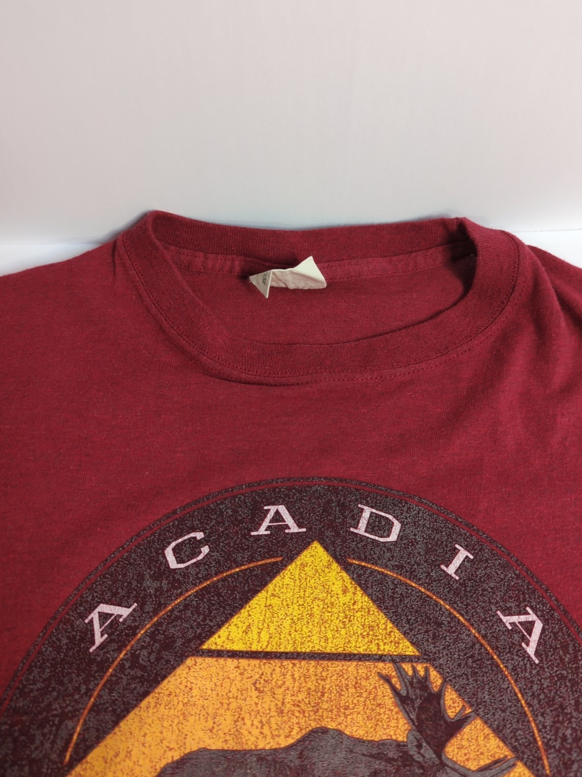 Acadia National Park Moose Tshirt Eco Mountain Travel Maine USA No Size Tag M L gallery