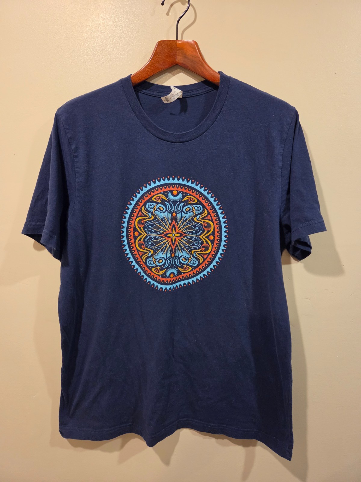 Gov’t Mule Band Shirt Sz XL Festival Jam Tee 2-Sided Hippie Blue Tee Hippy Fest
