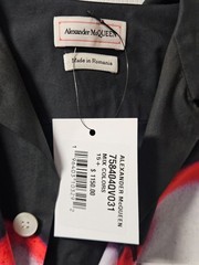 Alexander McQueen Mens Solarized Hawaiian Shirt $1150 Retail SZ 15+ (US M)