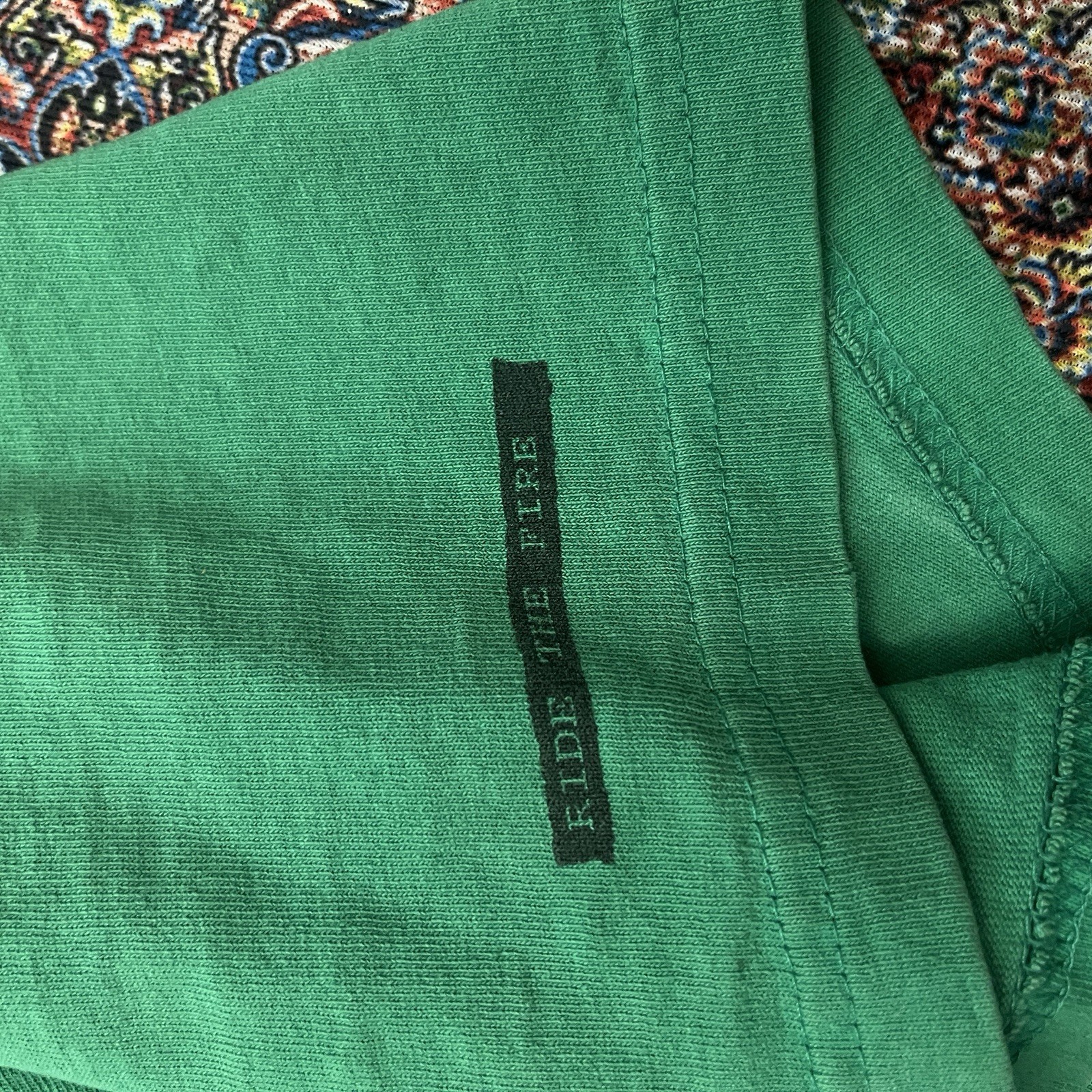 vintage green Spitfire 90s _20s skateboard t-shirt gallery