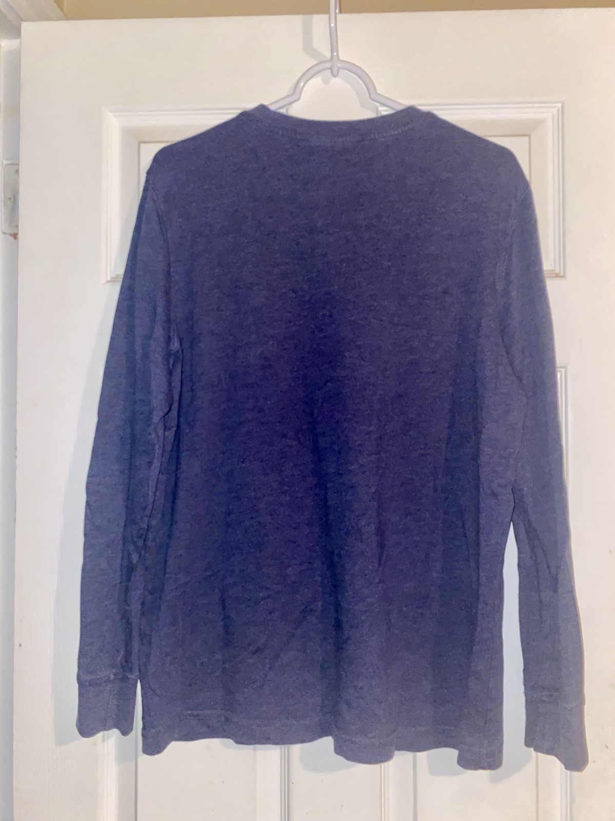 Croft & Barrow Men's Easy Care Long Sleeve Henley T-Shirt - Size M - Blue gallery