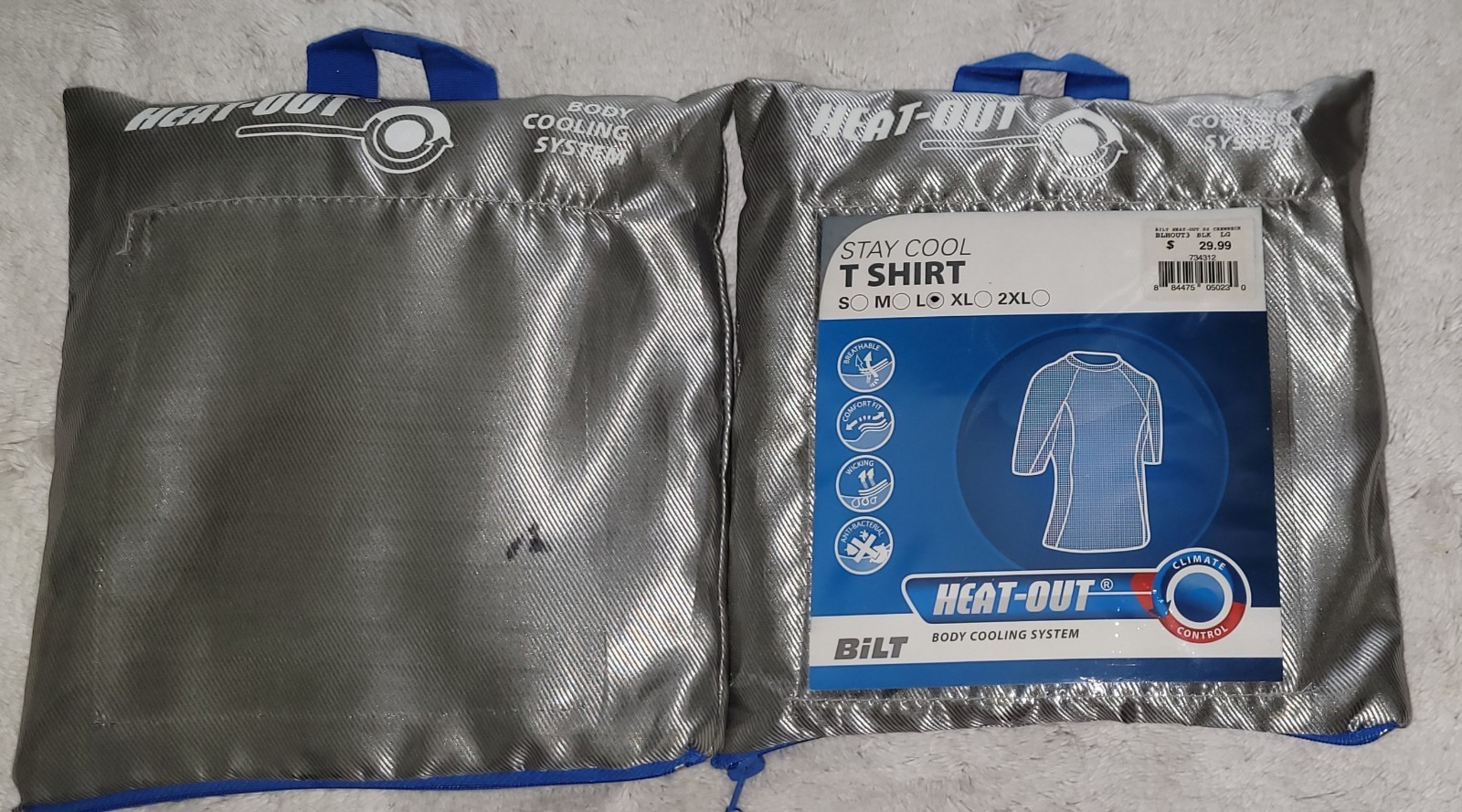 BILT Heat-Out Body Cooling System Shirt - BNWT- Lot Of 2 Mens XL In BLACK gallery