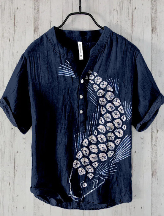 Mens Short Sleeve T-shirt Tops Ladies Cotton Linen Casual Shirt Loose Blouse Tee gallery