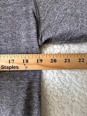 Fabletics Casual Tee Crewneck Mens Large Heather Gray Nylon Polyester