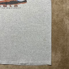 Vintage Harley Davidson 1915 Motorcycle Shirt Mens XL Sturgis SD Gray T Shirt