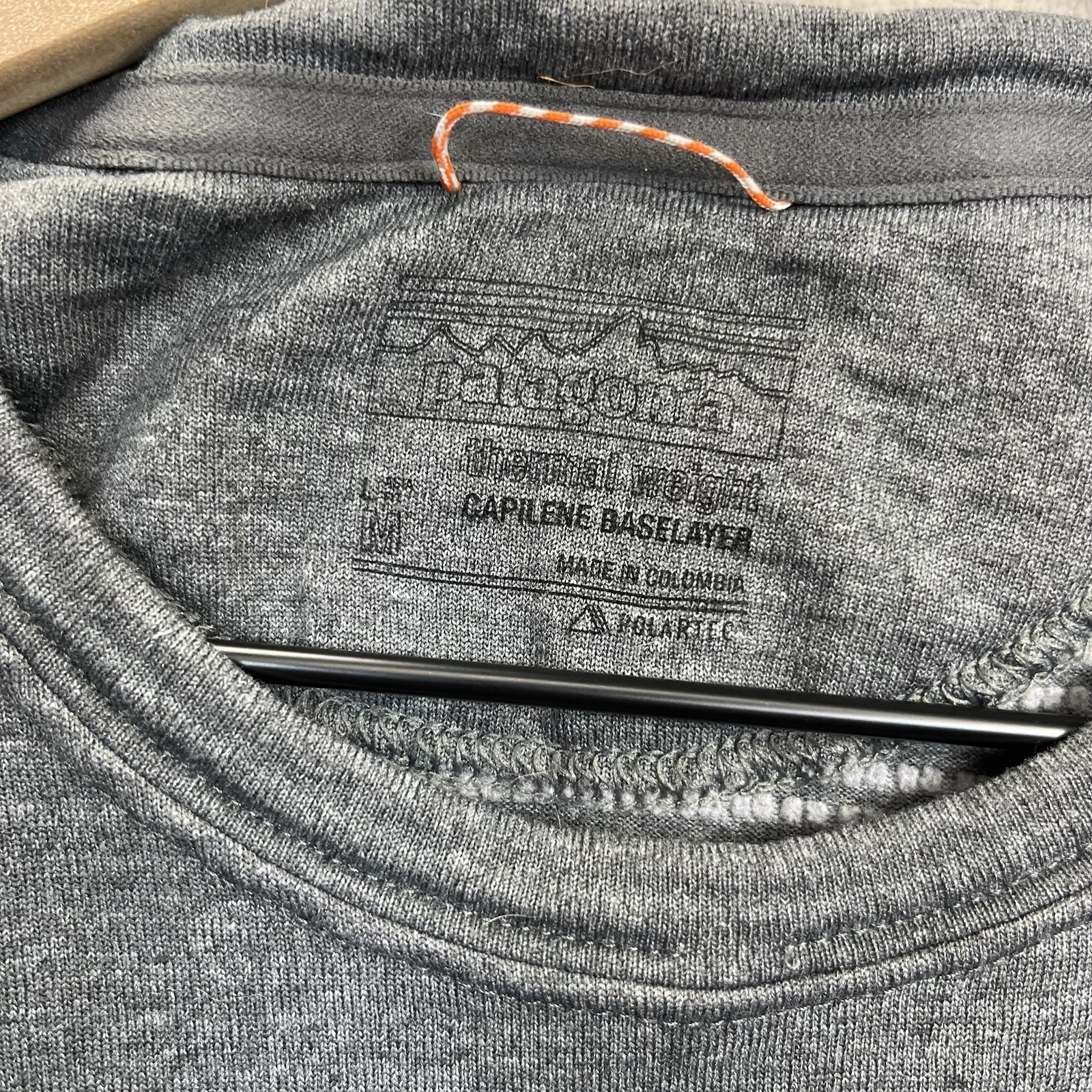 Patagonia Capilene Polartec Baselayer Shirt Mens Medium Thermal Weight Gray gallery