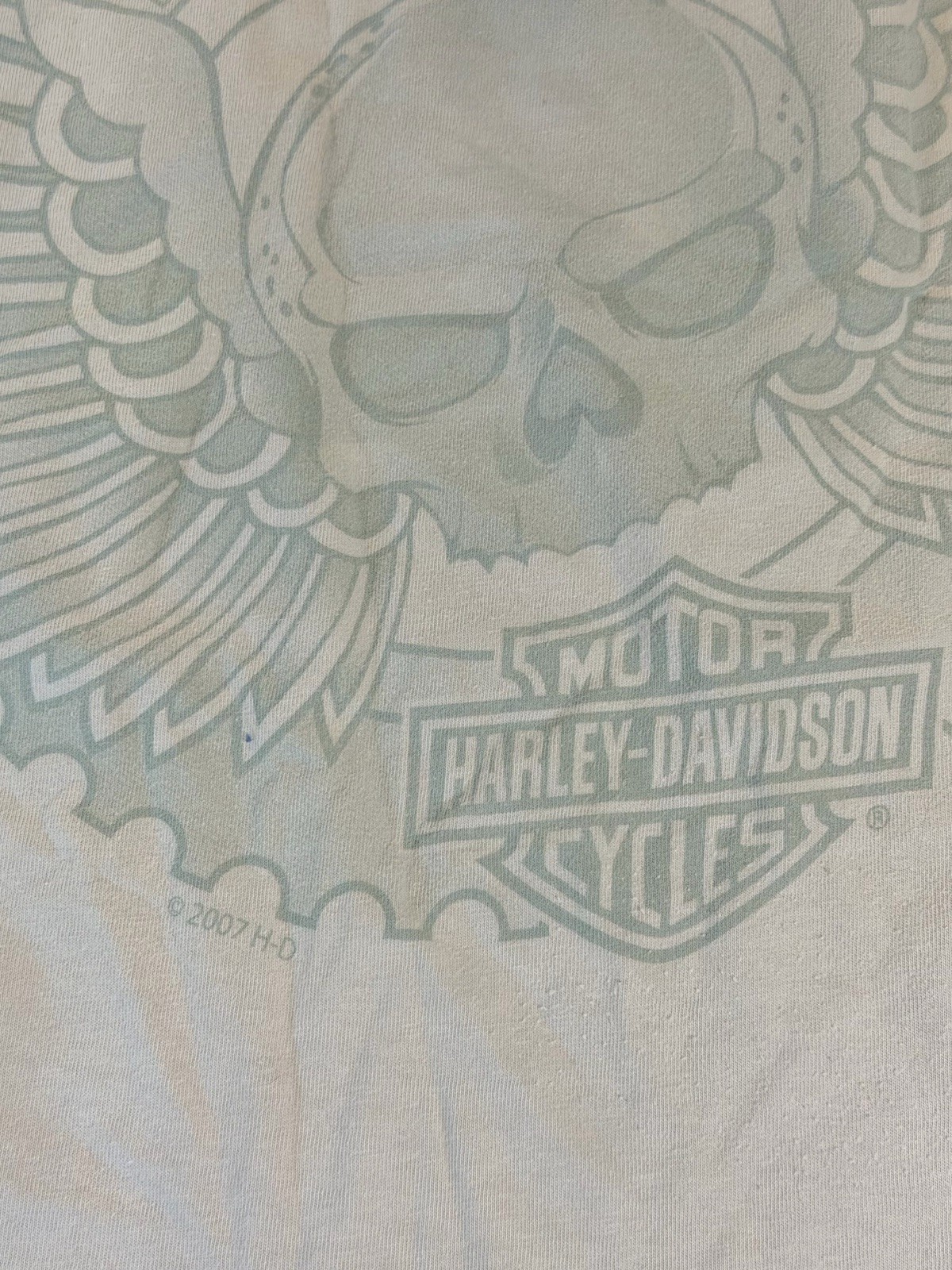 Harley Davidson RK Stratman Sleeveless Graphic Tee Size Barbados 2007 gallery