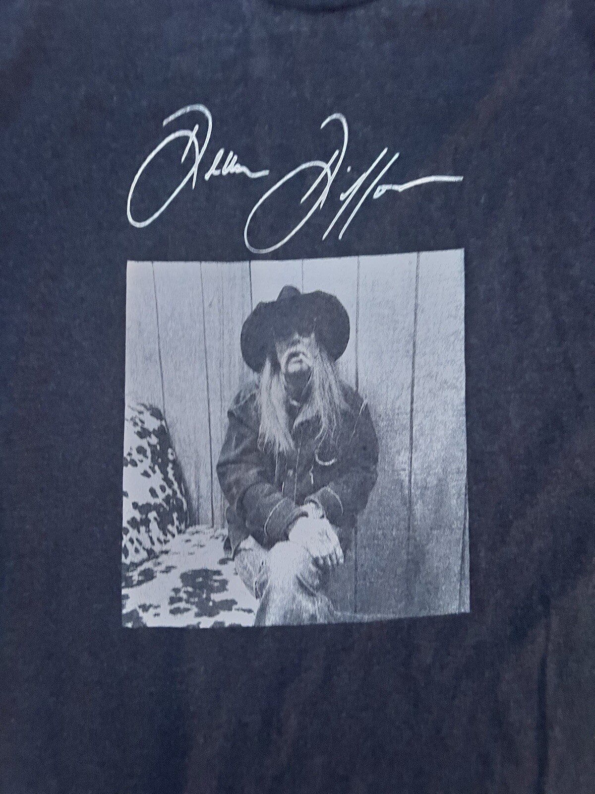 Dean Dillon Tshirt Size M Medium NEW Signature Shirt Hall O Fame Songwriter 1390 gallery