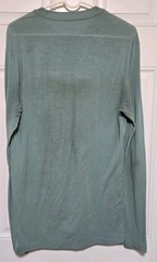 Nobull Men’s Medium T-Shirt Long Sleeve Crew Neck Teal Blue Gym